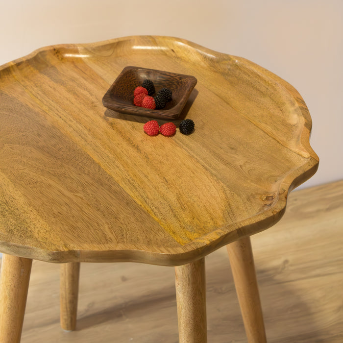 Mango Wood Accent Table