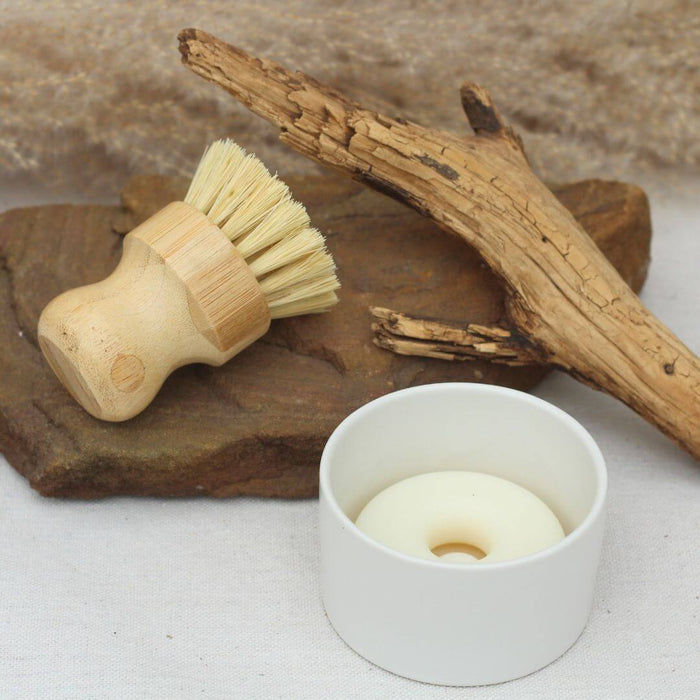 Bamboo Dish Scrub Brush Set - Solange & Frances