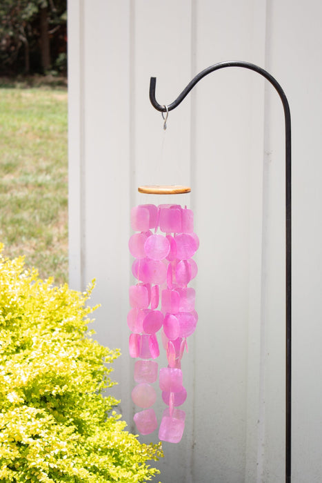 Capiz Shell Windchime - Pink - Solange & Frances
