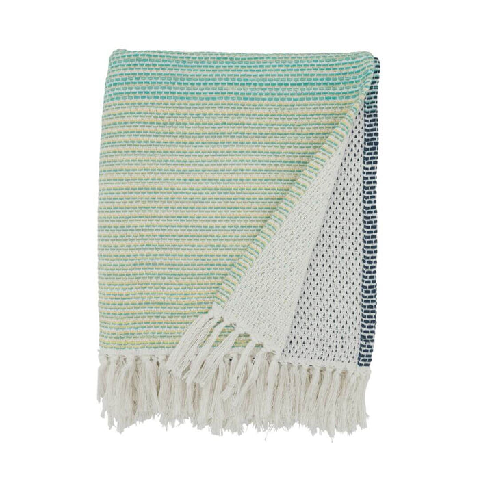 Cotton Color Block Throw - Solange & Frances
