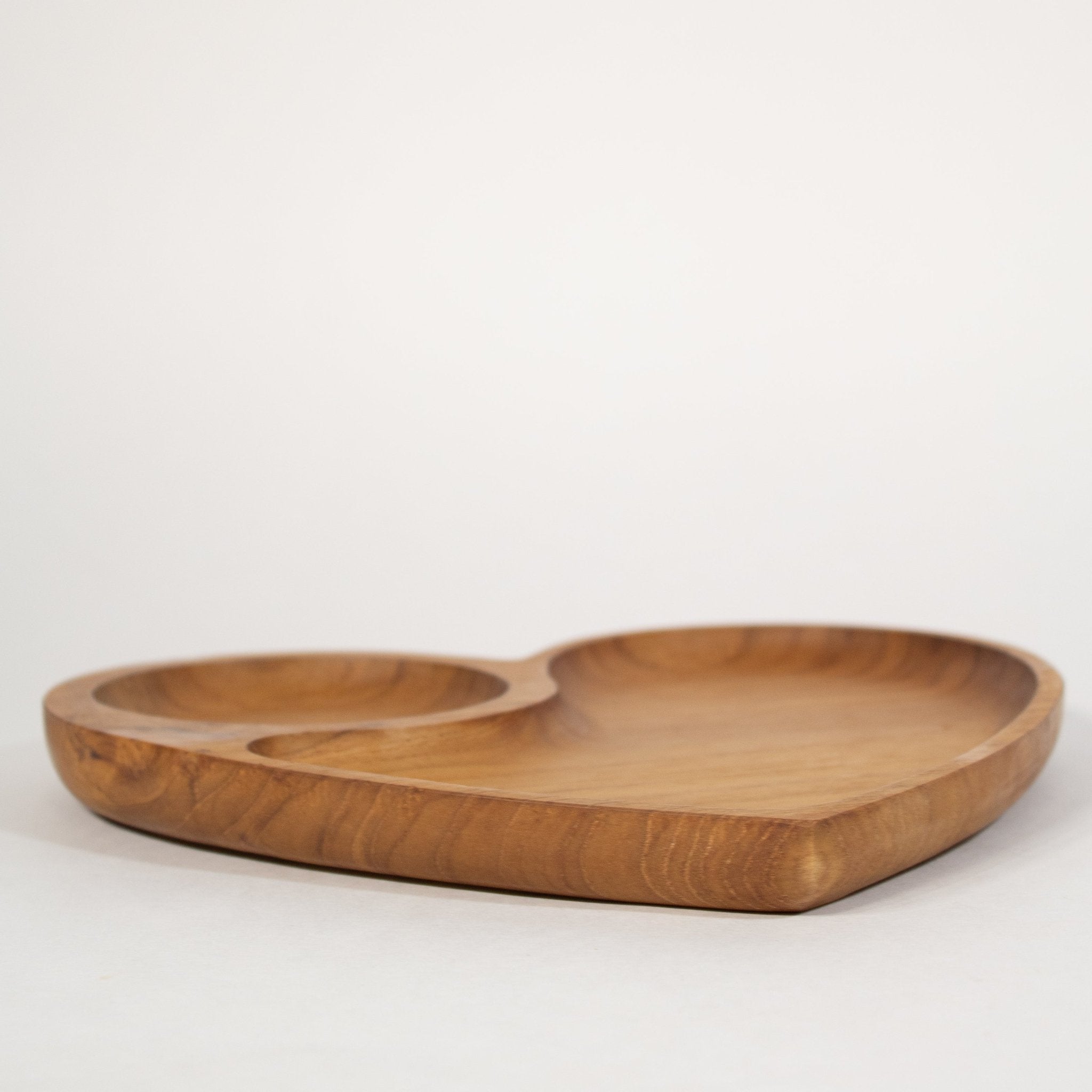 Heart Teak Tray - Solange & Frances
