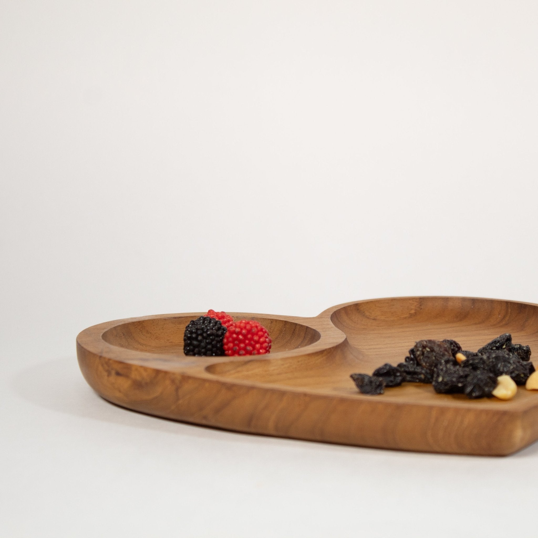 Heart Teak Tray - Solange & Frances