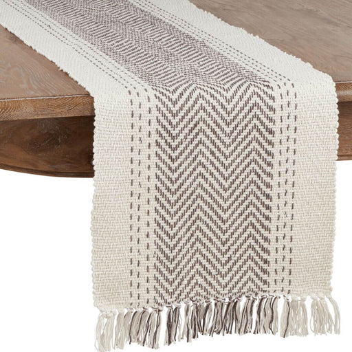 Kantha Stitch Table Runner - Solange & Frances