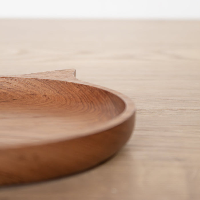 Kids Animal Shaped Wooden Plate - Solange & Frances
