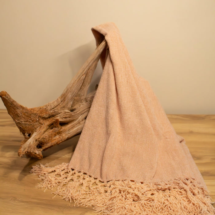 Knotted Chenille Throw - Solange & Frances