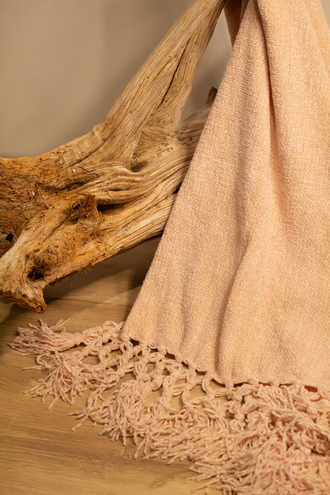 Knotted Chenille Throw - Solange & Frances