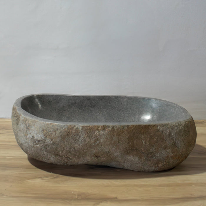 Large River Rock Vessel Sink - Solange & Frances