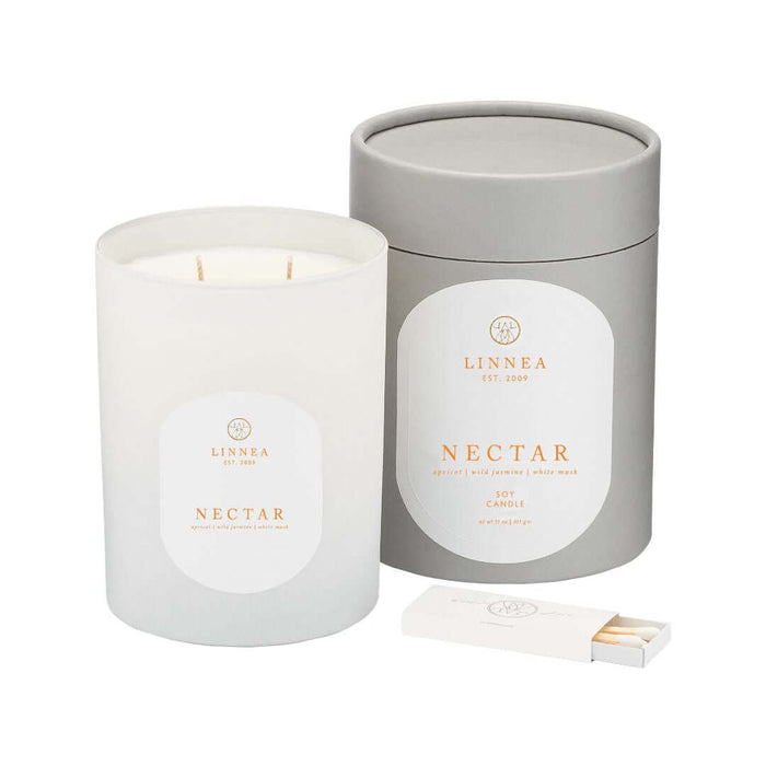 Linnea Candle, Large 2 - Wick Nectar - Solange & Frances
