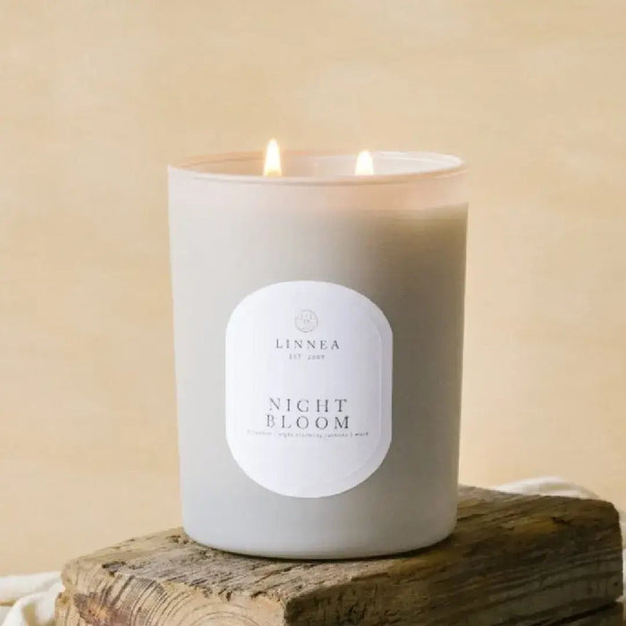 Linnea Candle, Large 2 - Wick Night Bloom - Solange & Frances