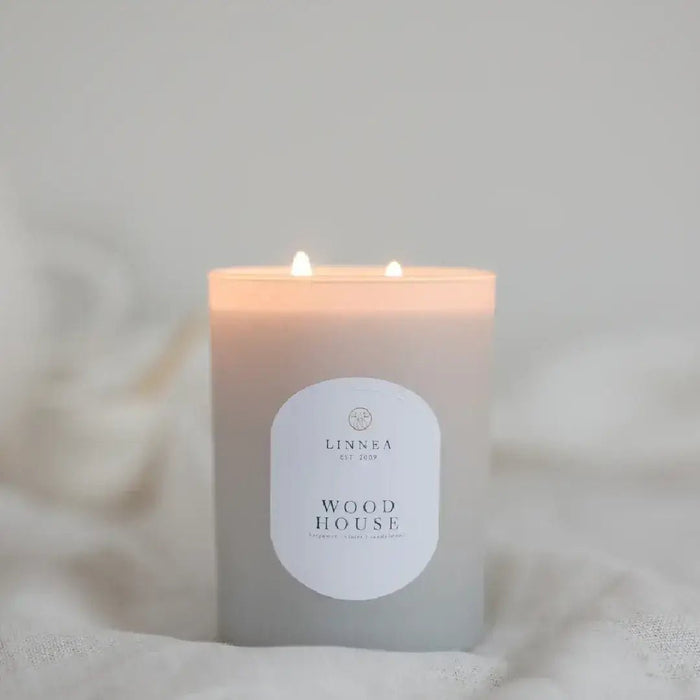 Linnea Candle, Large 2 - Wick Wood House - Solange & Frances