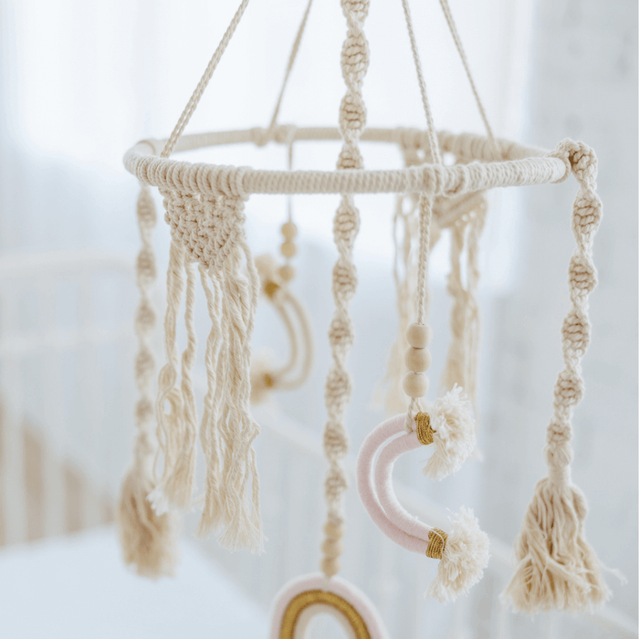 Macrame Mobile - Solange & Frances
