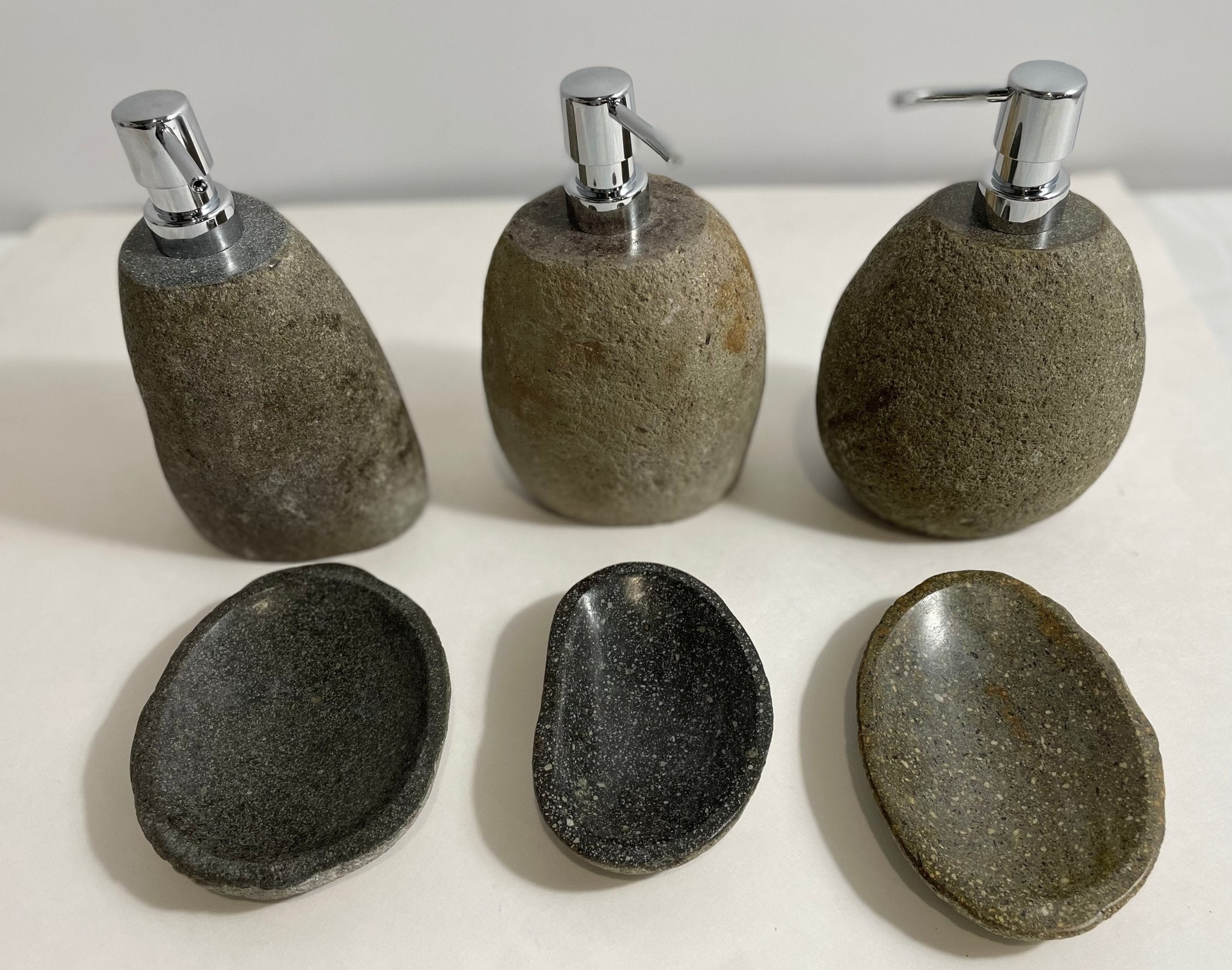 River Rock Soap Dispenser - Solange & Frances