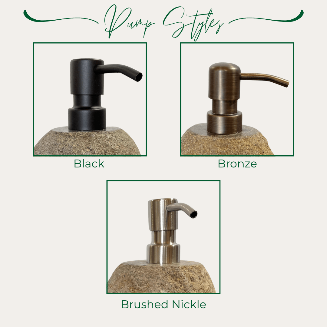 River Rock Soap Dispenser - Solange & Frances