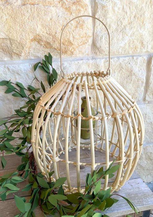 Round Bamboo Lantern - Solange & Frances