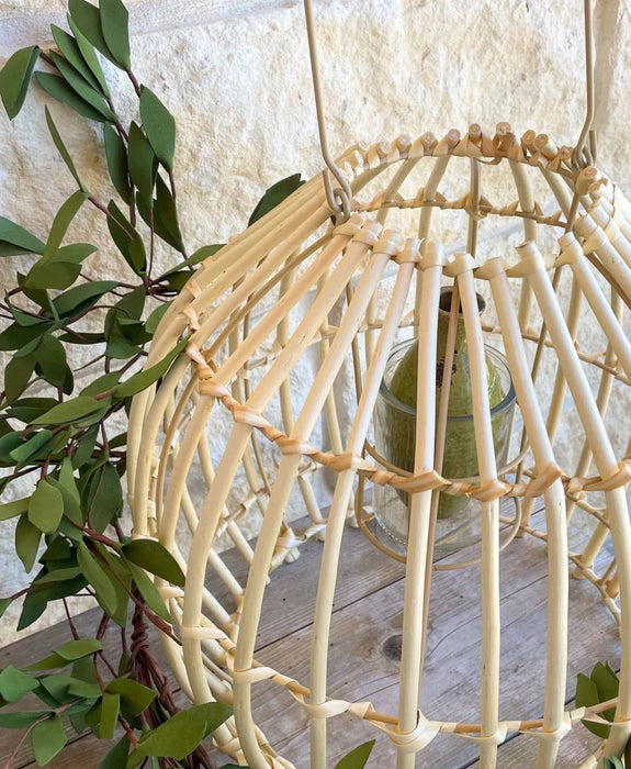 Round Bamboo Lantern - Solange & Frances
