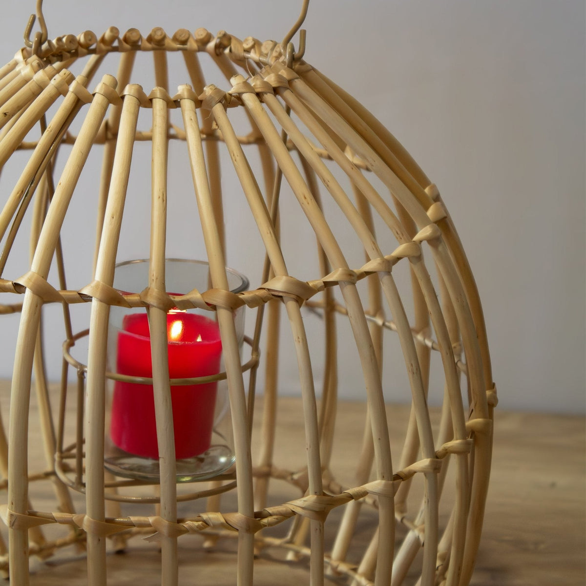 Round Bamboo Lantern - Solange & Frances