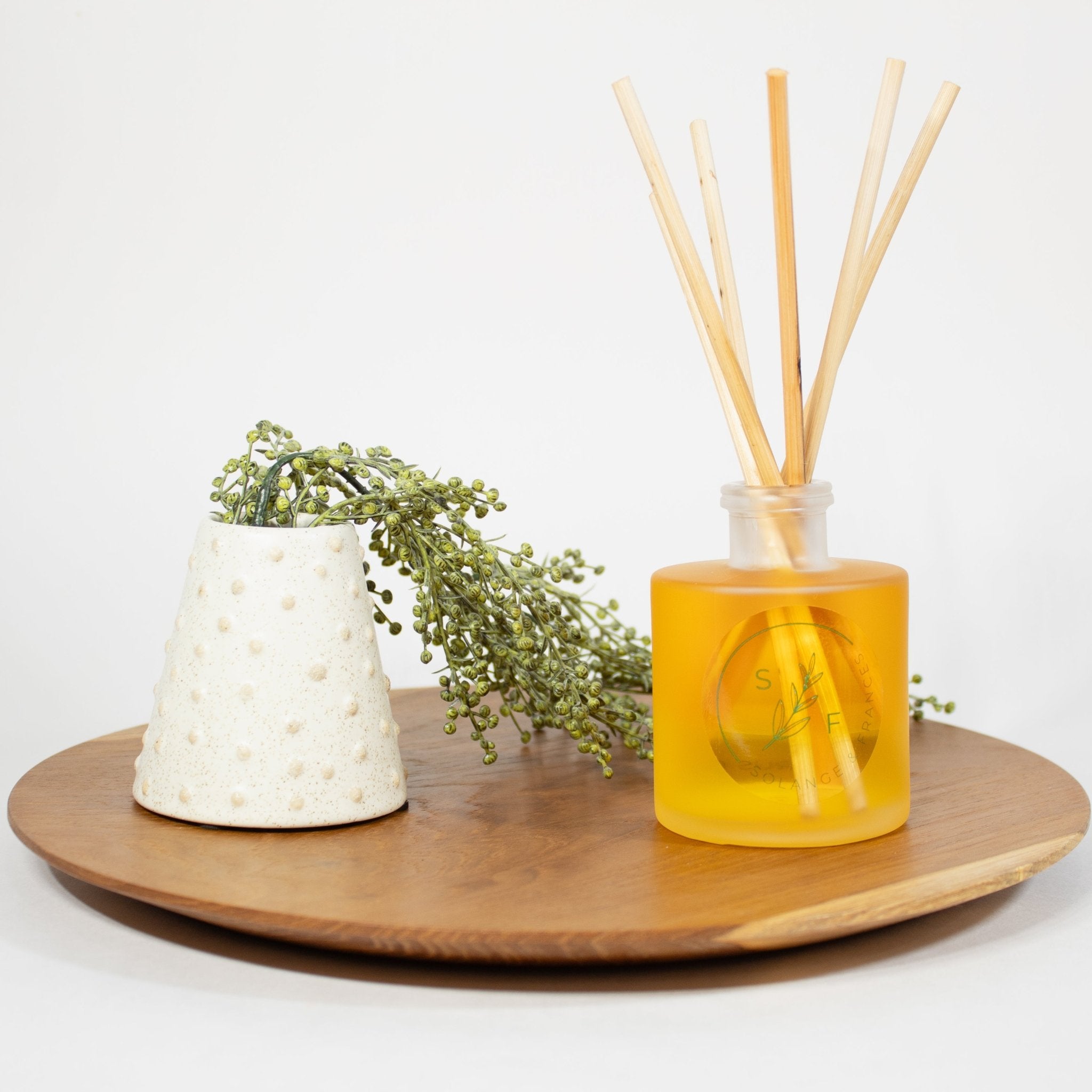 Round Teak Board - Solange & Frances