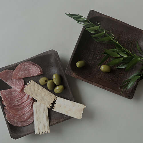 Palm Wood Trays | Solange & Frances