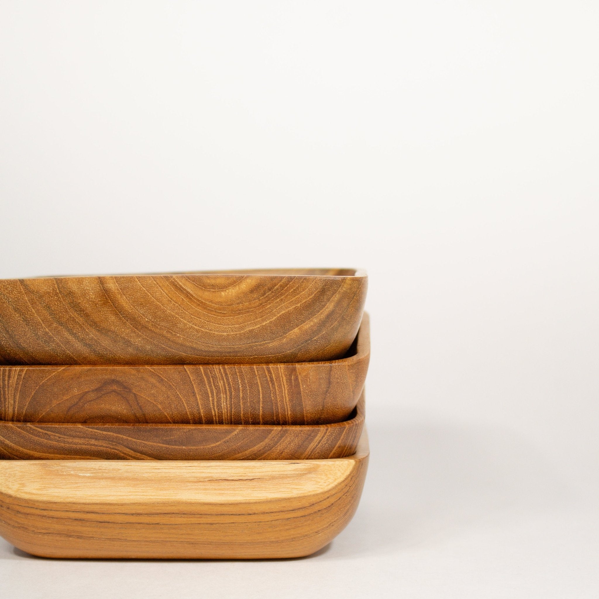 Square Teak Bowl - Solange & Frances