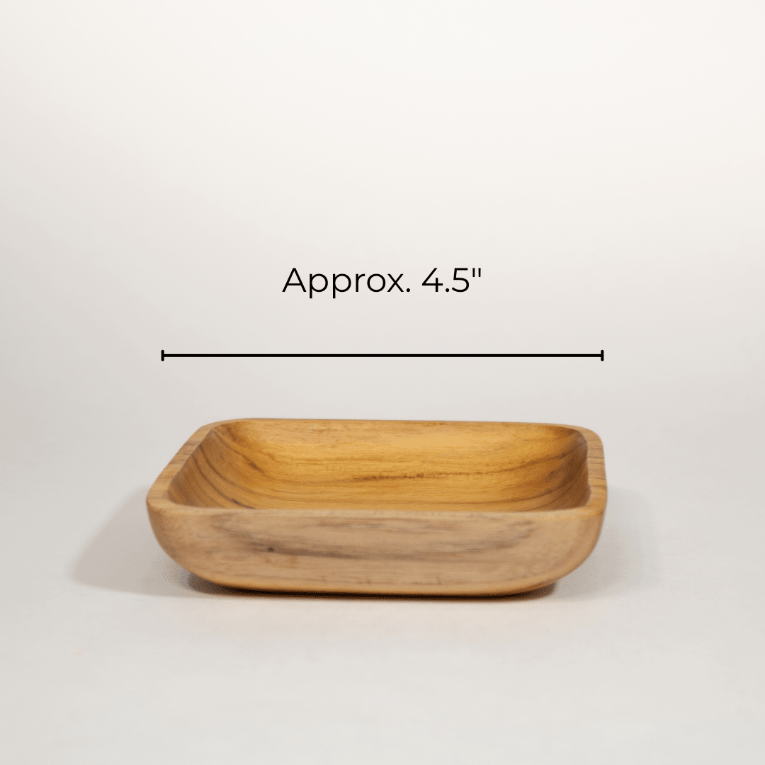 Square Teak Bowl - Solange & Frances
