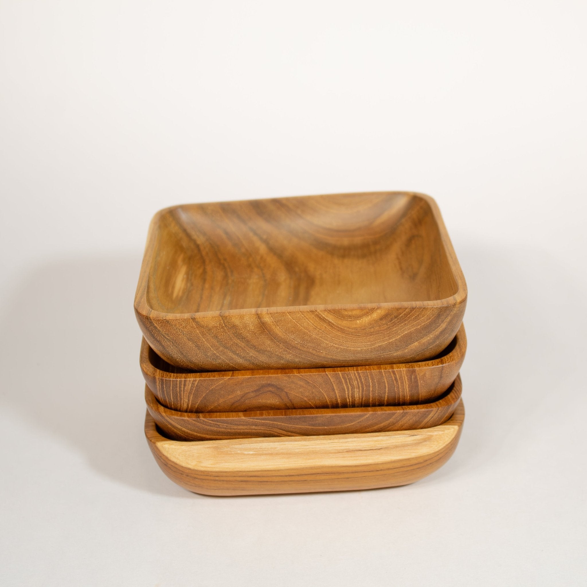 Square Teak Bowl - Solange & Frances