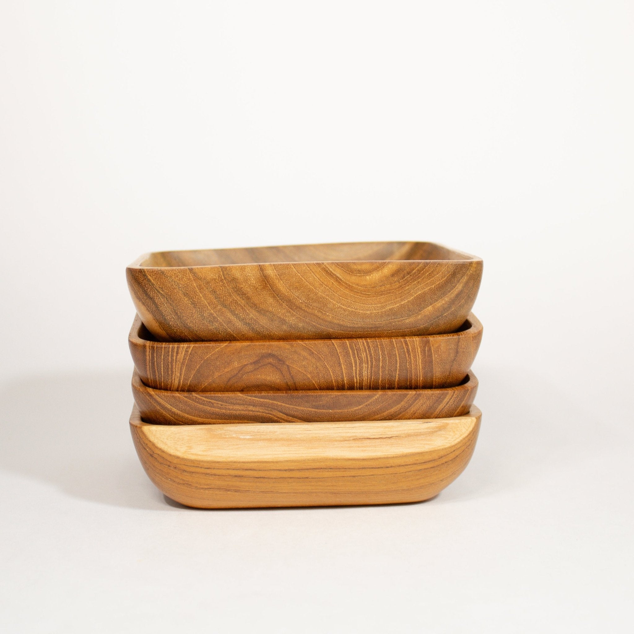 Square Teak Bowl - Solange & Frances