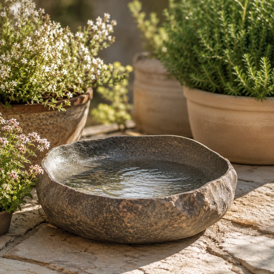 Stone Pet Bowl All Natural - Solange & Frances