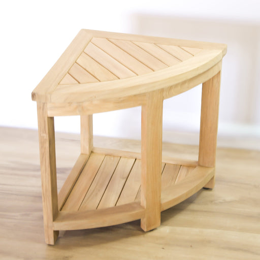 Teak Corner Shower Bench - Solange & Frances
