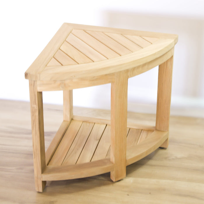 Teak Corner Shower Bench - Solange & Frances