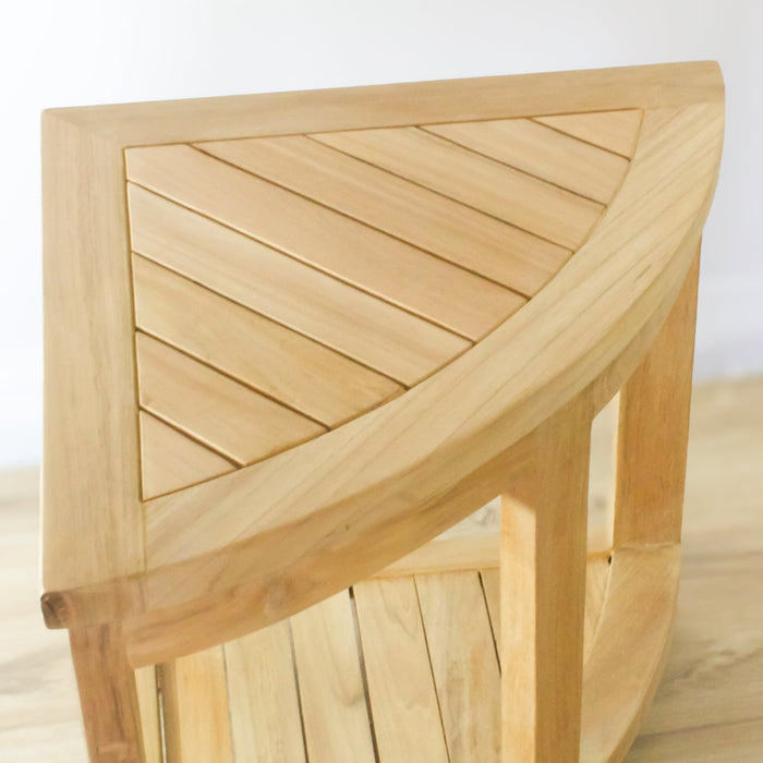 Teak Corner Shower Bench - Solange & Frances