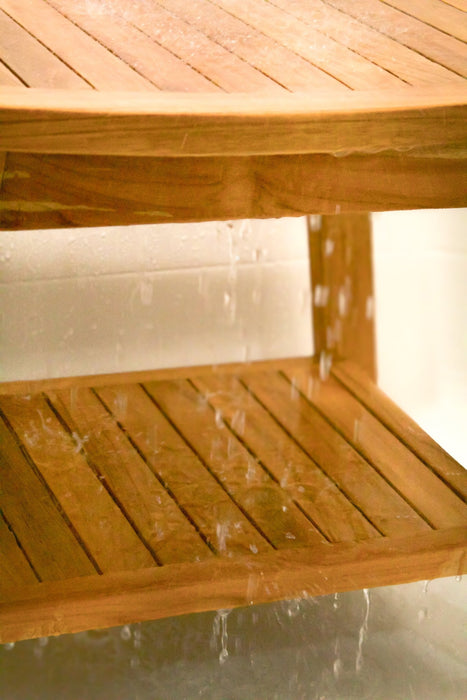 Teak Lurus Shower Bench - Solange & Frances