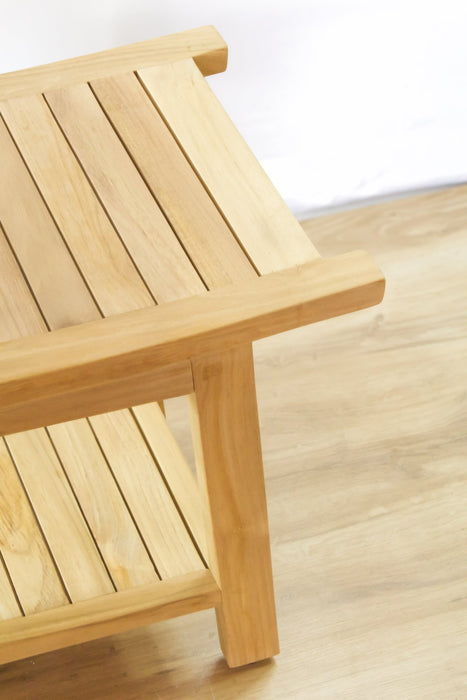 Teak Lurus Shower Bench - Solange & Frances