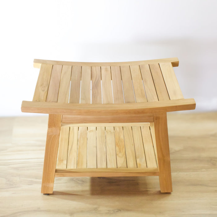 Teak Lurus Shower Bench - Solange & Frances