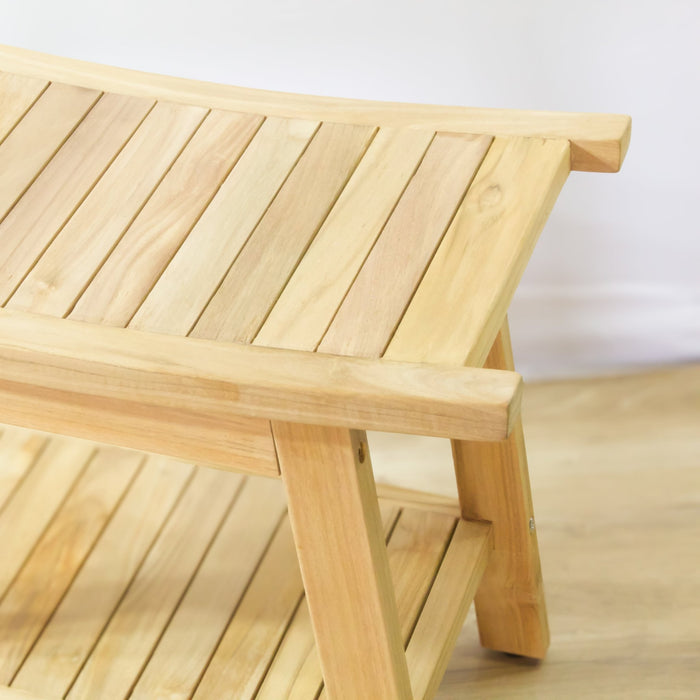 Teak Lurus Shower Bench - Solange & Frances
