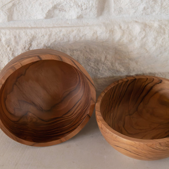 Teak Wood Bowl - Solange & Frances