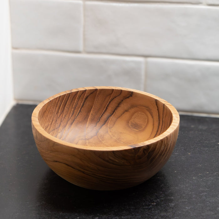Teak Wood Bowl - Solange & Frances