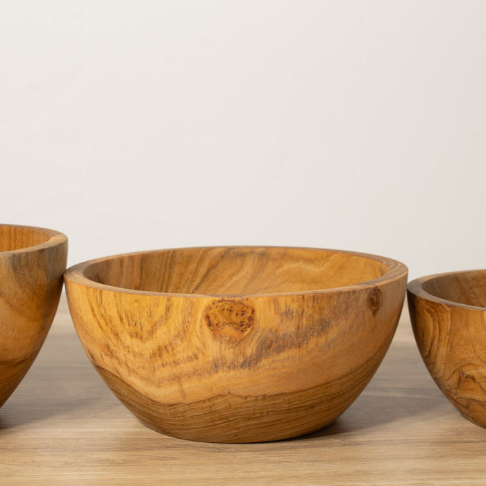 Teak Wood Bowls - Solange & Frances