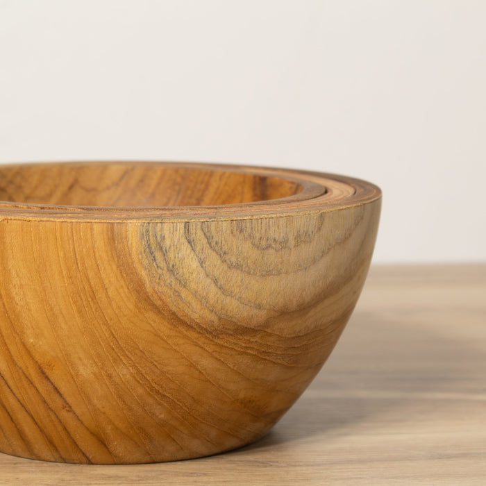 Teak Wood Bowls - Solange & Frances