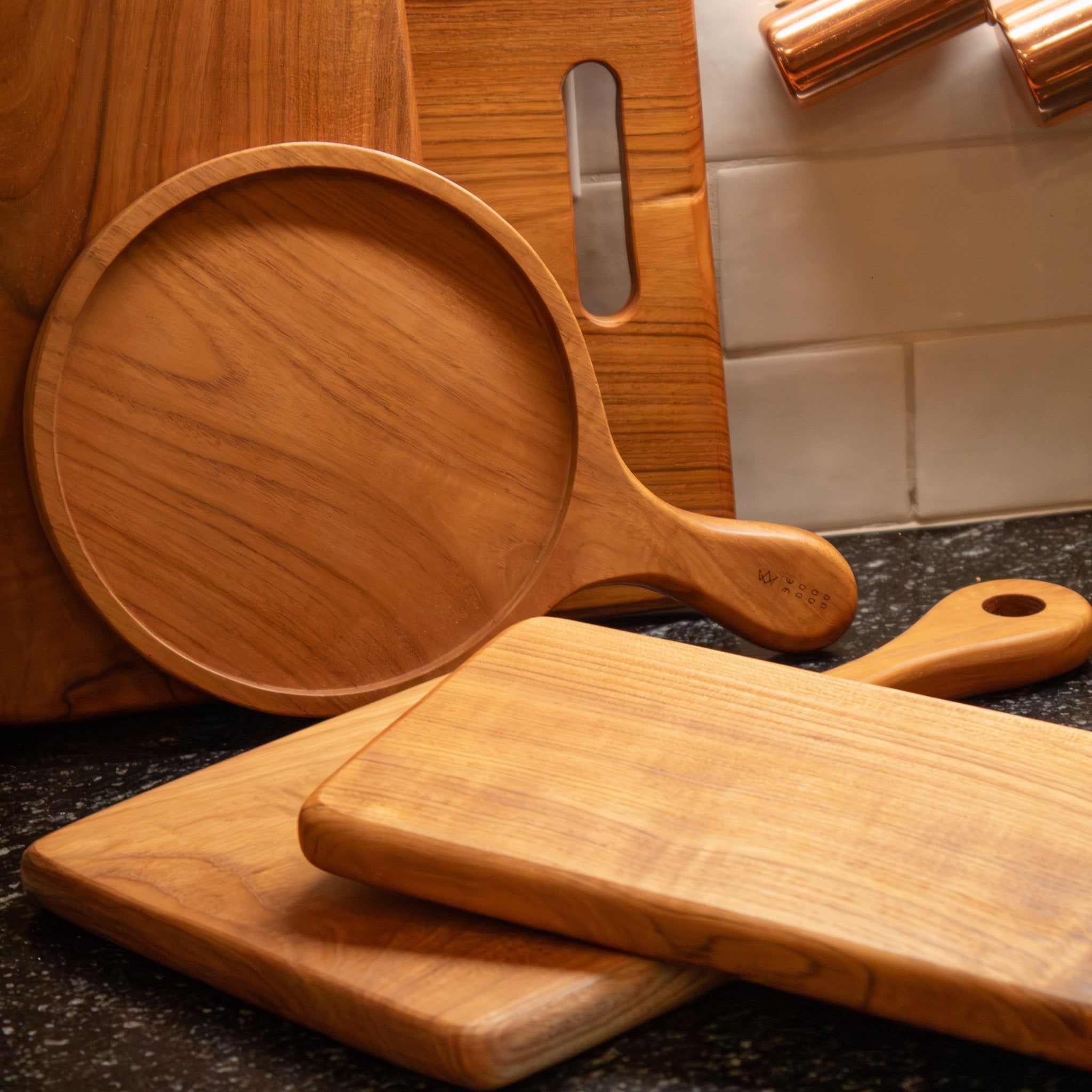 Teak Wood Charcuterie Board - Solange & Frances