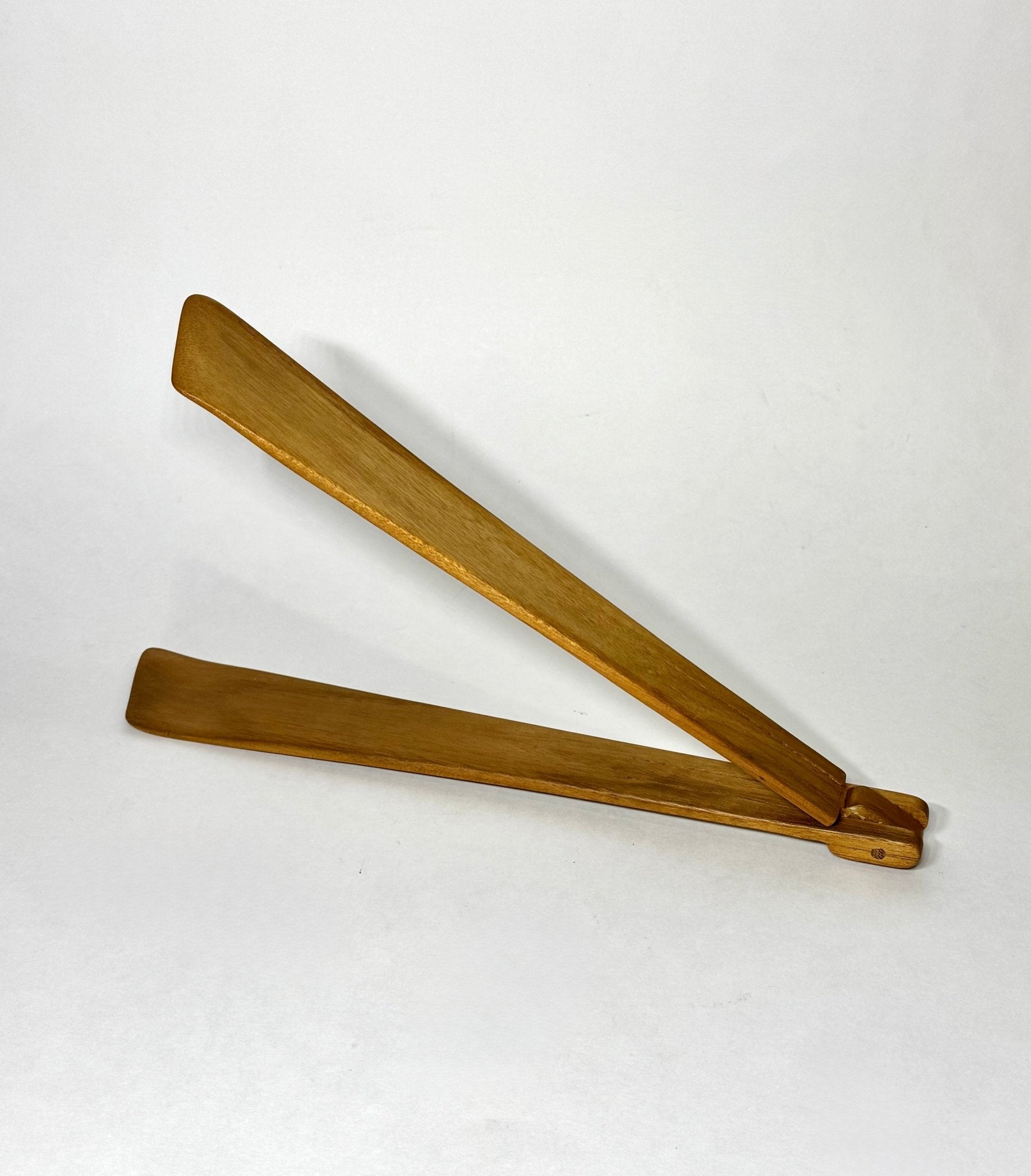 Teak Wood Flip & Fold Tongs - Solange & Frances