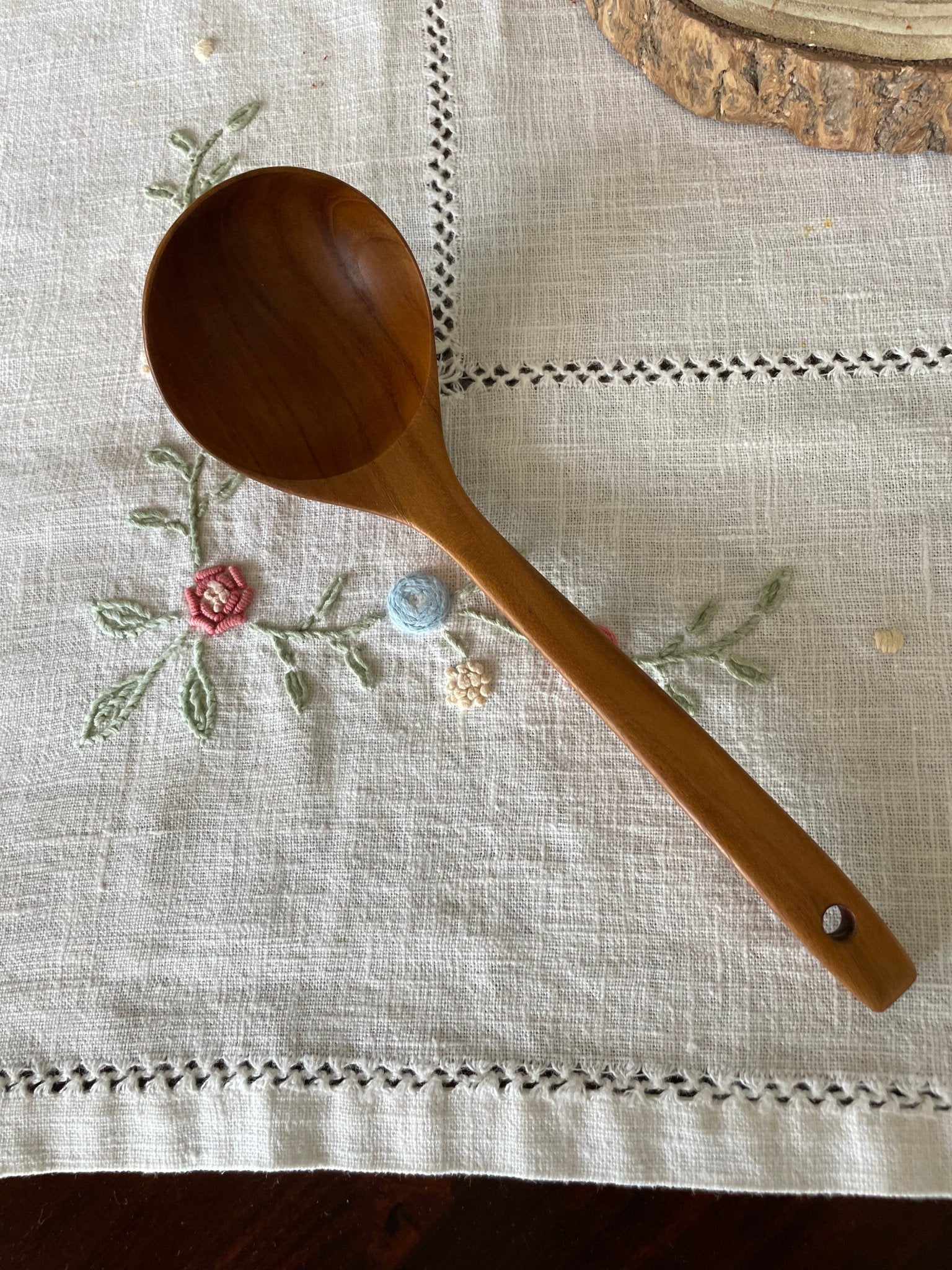 Teak Wood Ladle - Solange & Frances