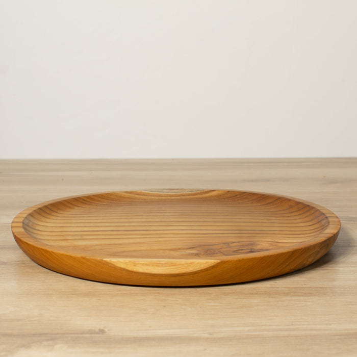Teak Wood Plate - Large - Solange & Frances