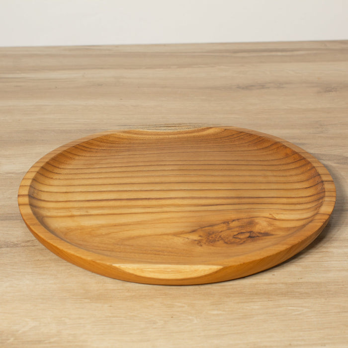 Teak Wood Plate - Large - Solange & Frances