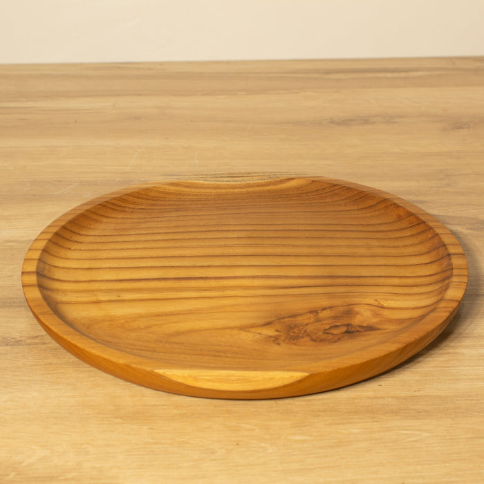 Teak Wood Plate - Large - Solange & Frances