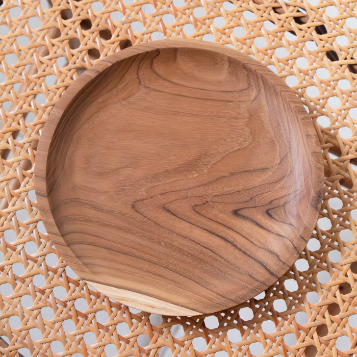 Teak Wood Plate - Small - Solange & Frances