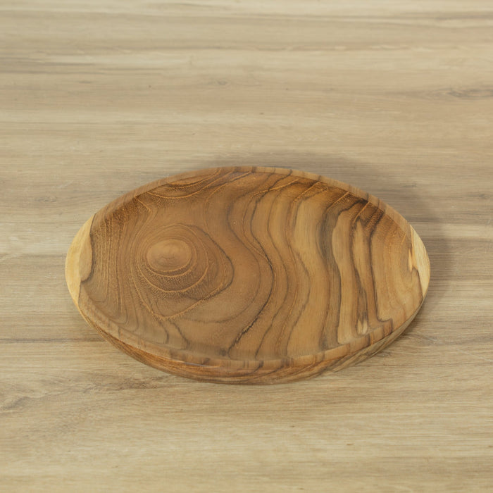 Teak Wood Plate - Small - Solange & Frances