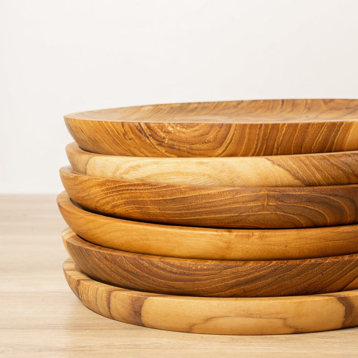 Teak Wood Plate - Small - Solange & Frances