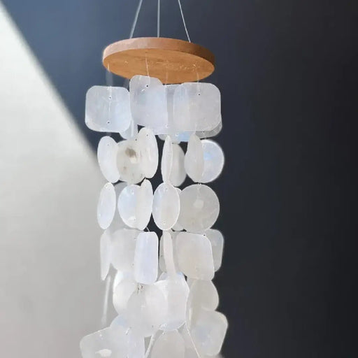 Wind Chimes for Outside - Capiz Shell - Natural - Solange & Frances