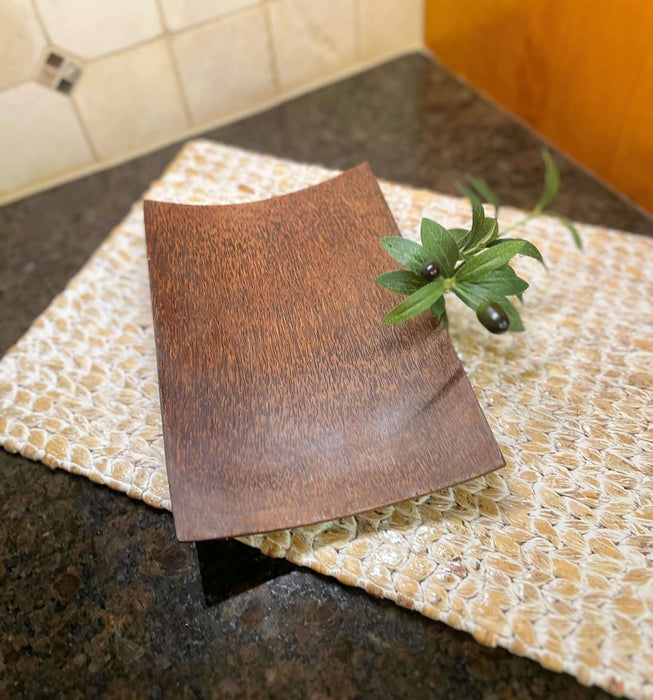 Wood Curved Bread Tray - Solange & Frances