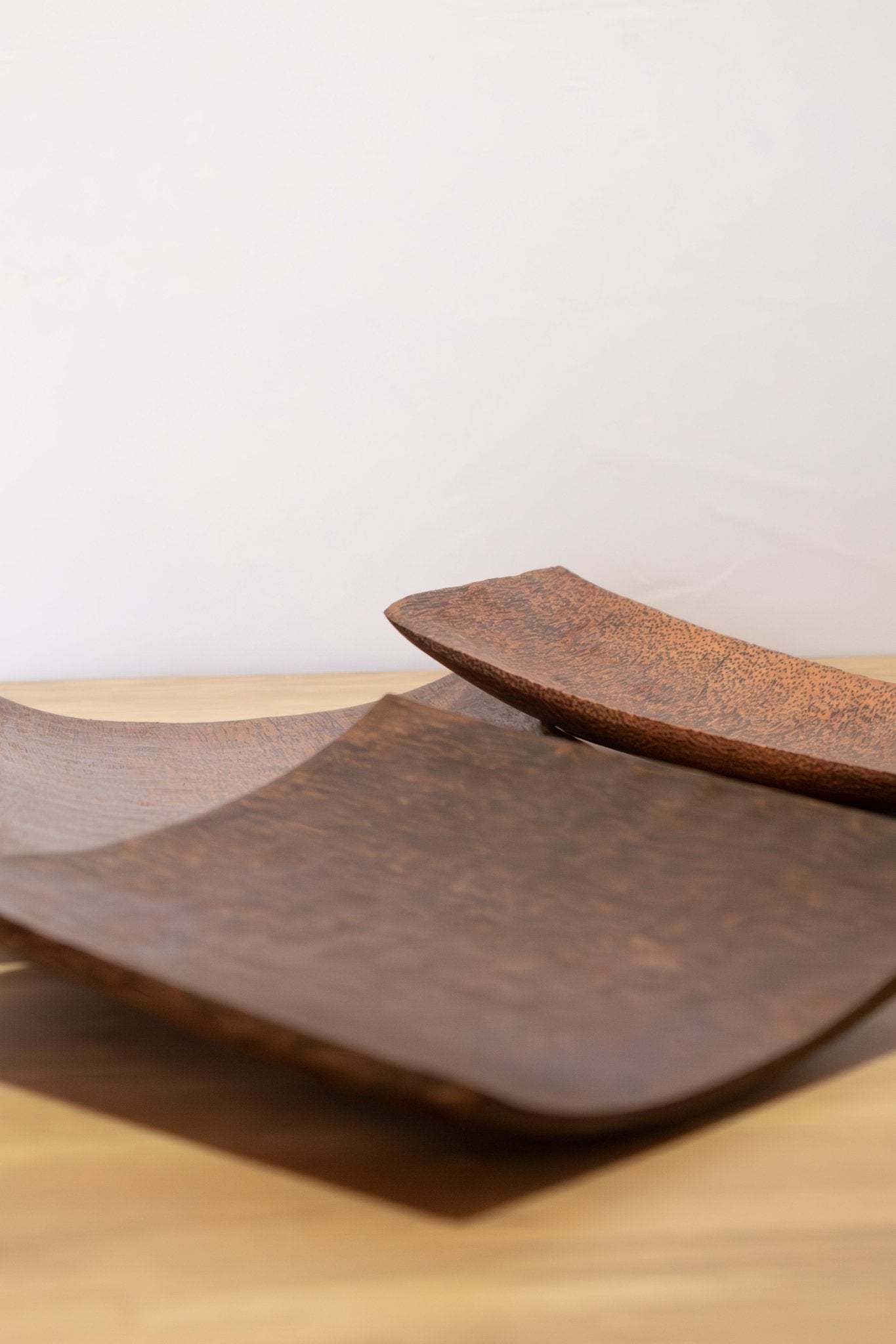 Wood Curved Trays - 3 Piece Set - Solange & Frances